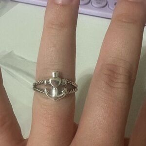 Silver Anchor Ring